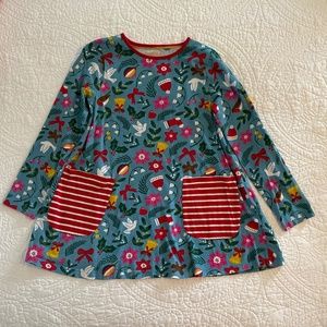 Mini Boden Holiday Tunic, size 11-12 youth.